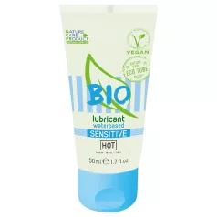 HOT Bio Sensitive - vegaaninen vesipohjainen liukuvoide 50ml