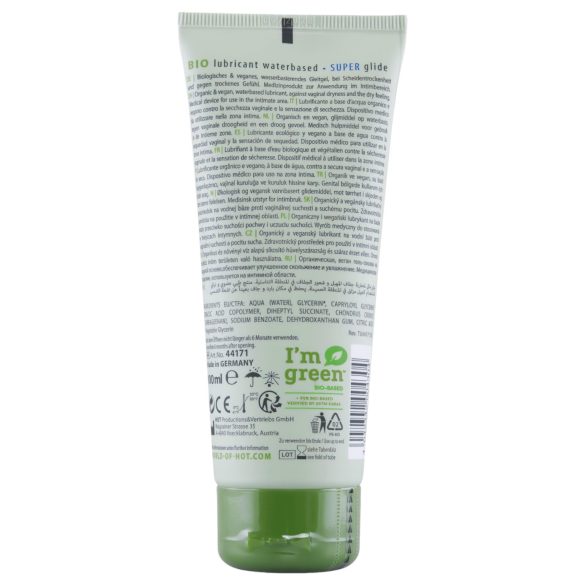 HOT Bio Super - vesipohjainen liukuvoide - vegaaninen - 100ml