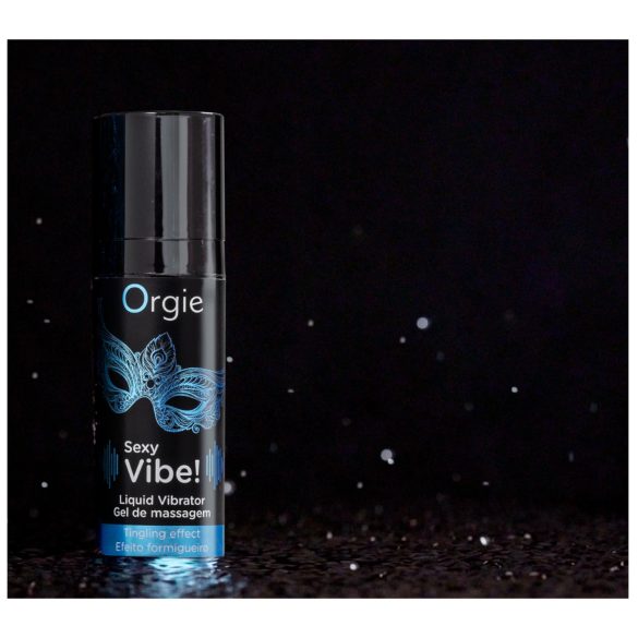 Orgie Sexy Vibe Liquid - unisex nestemäinen vibraattori (15ml)
