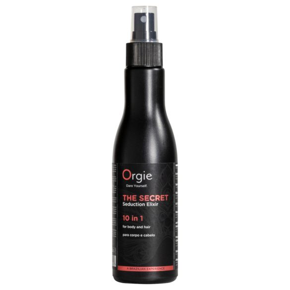 Orgie Secret Elixir - feromon vartalo- ja hiustenhoitoeliksiiri (200ml)
