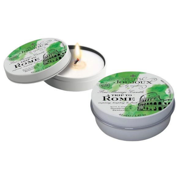 Petits Joujoux Rome - hierontakynttilä - greippi-bergamotti (43 ml)