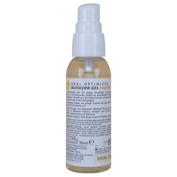 Blowjob Gel - suuseksiliukuvoide - vanilja (50ml)