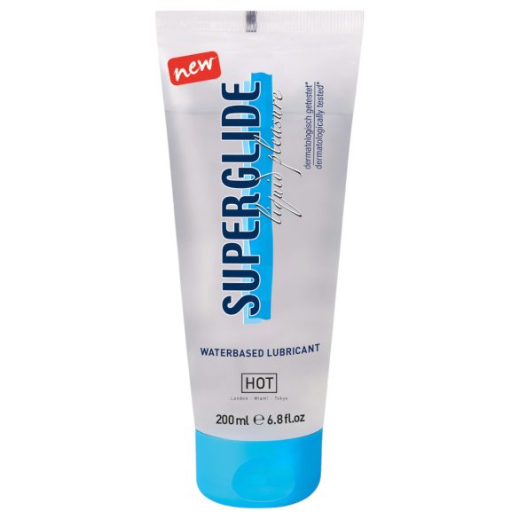 HOT Superglide - vesipohjainen liukuvoide - 200ml