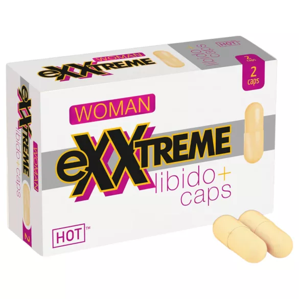 Hot exxtreme - libido kapselit naisille - ravintolisä - 2 kpl