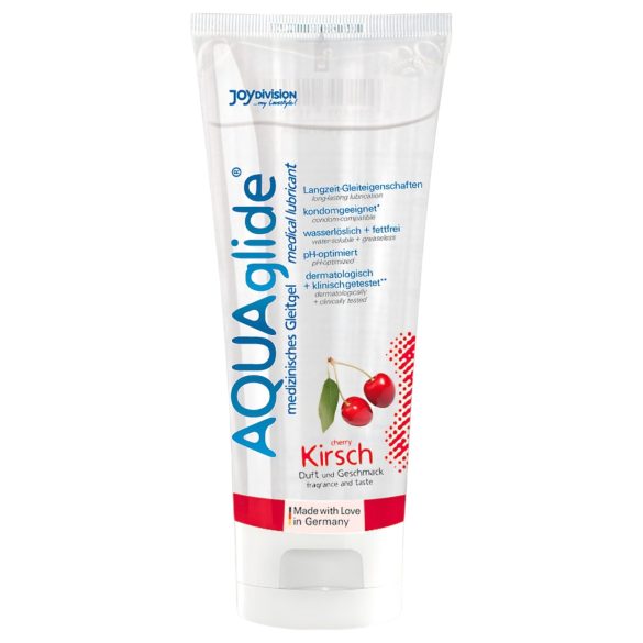 AQUAglide vesipohjainen liukuvoide - kirsikka (100ml)