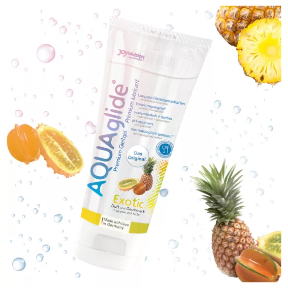 AQUAglide - vesipohjainen liukuvoide exotic - 100 ml