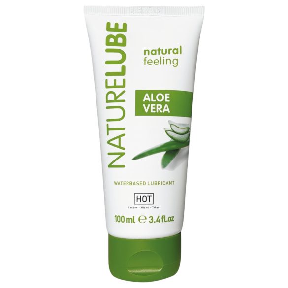 HOT NatureLube Aloe Vera - vesipohjainen liukuvoide - 100 ml