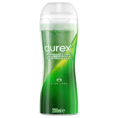 Durex - hierontaöljy ja liukuvoide - aloe vera - 200ml