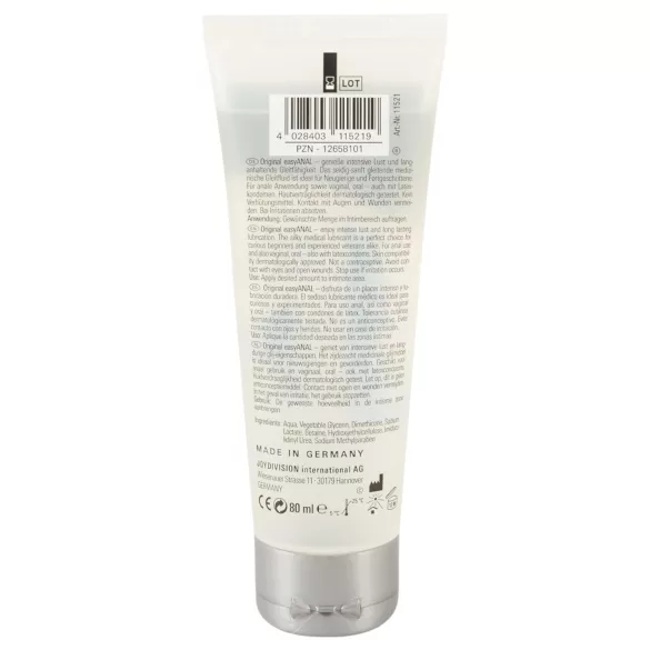 easyANAL - anaalisetti - hoito ja liukuvoide - 2 kpl