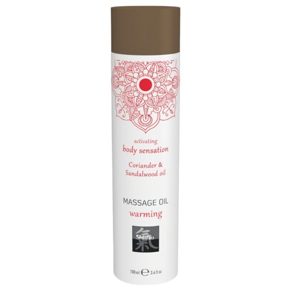 Shiatsu Lämpenevä Hierontaöljy - Korianteri & Santelipuu 100 ml