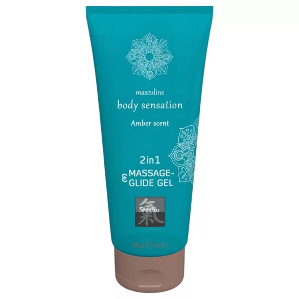 Shiatsu - hieronta- ja liukuvoide - meripihkan tuoksu - 200ml