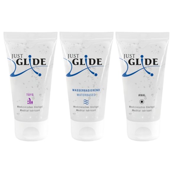 Just Glide liukuvoidepakkaus (3x50ml)
