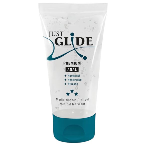 Just Glide Premium Anal - ravitseva anaaliliukuvoide (50 ml)