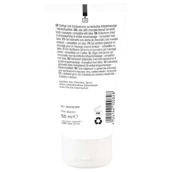 Lick it! - 2in1 syötävä liukuvoide - valkoinen suklaa 50ml