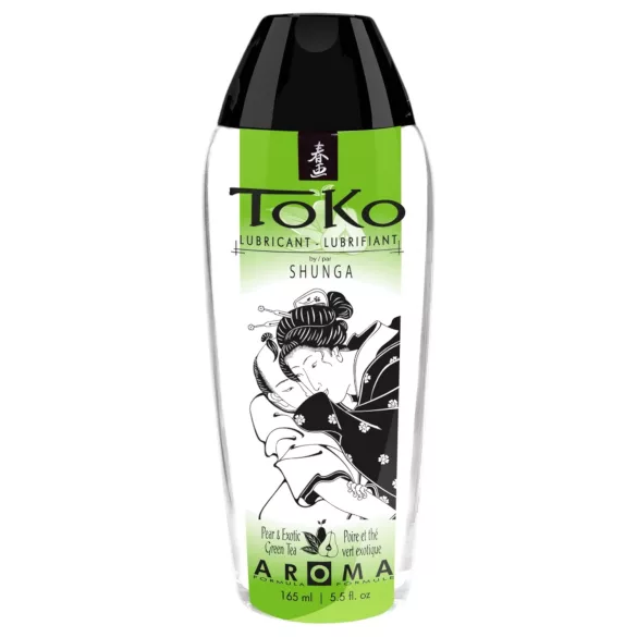 Shunga Toko - vesipohjainen liukuvoide - päärynä vihreä tee - 165ml