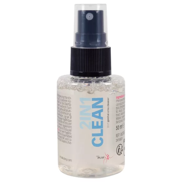 Just Play 2in1 Clean - intiimi- ja tuotepuhdistussuihke (50ml)