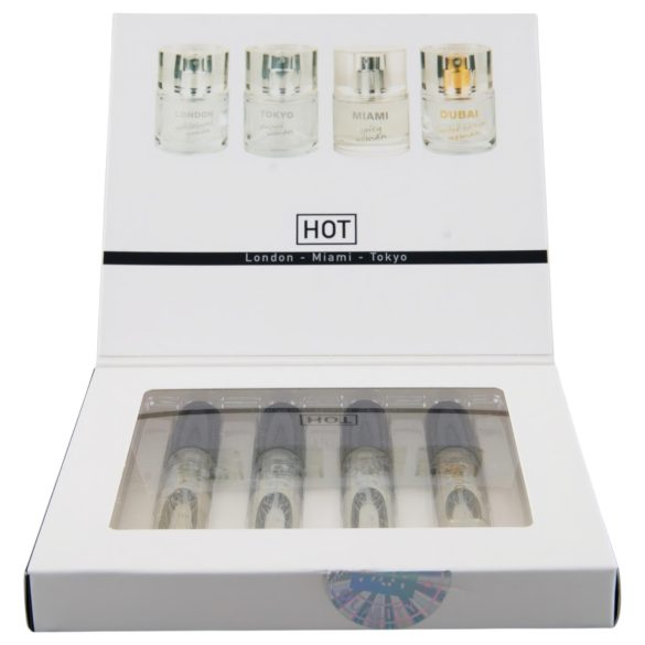HOT LMTD naisten hajuvesipakkaus (4x5ml)