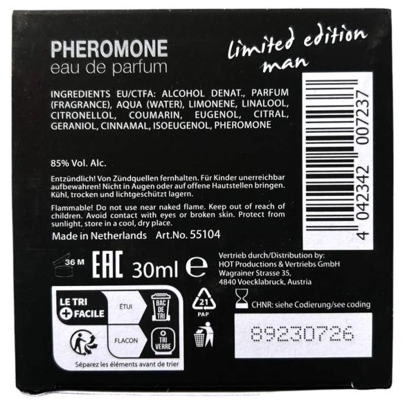 HOT Dubai - feromonihajuvesi miehille - 30 ml