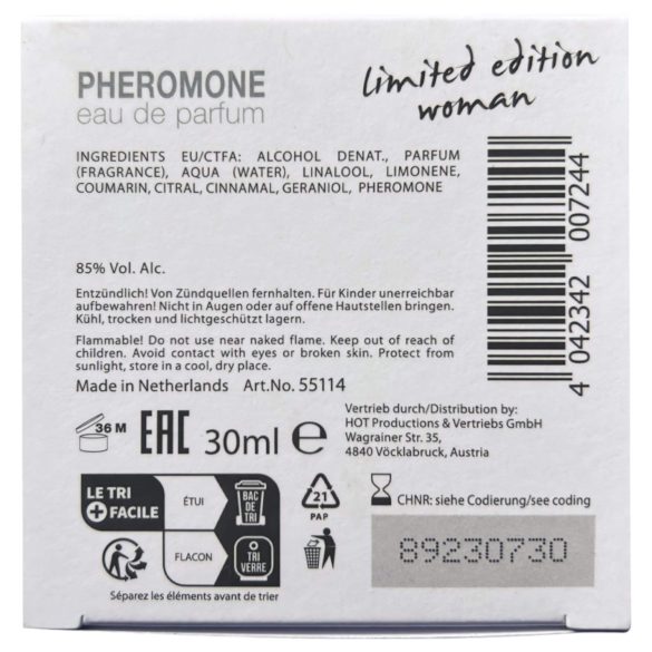 HOT - feromonihajuvesi naisille - 30 ml
