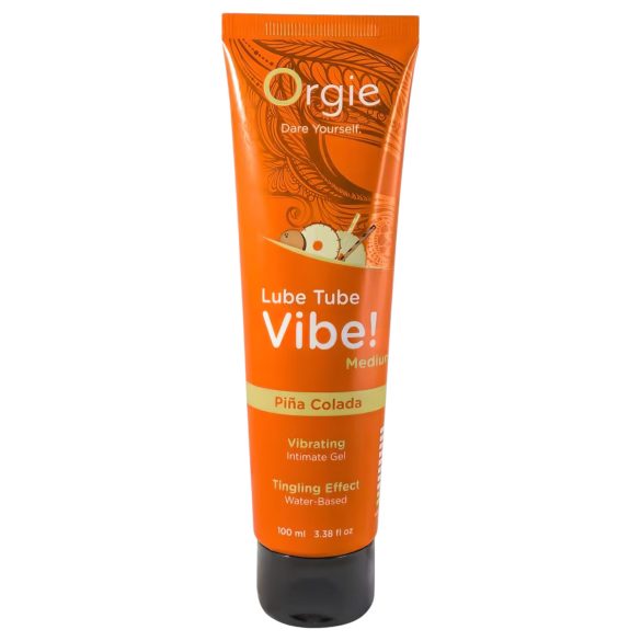 Orgie Lube Tube - kihelmöivä intiimigeeli - Pina Colada (100ml)