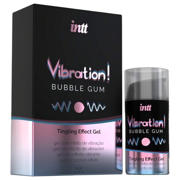 Intt Vibration! - nestemäinen vibraattori - purukumin maku - 15 ml