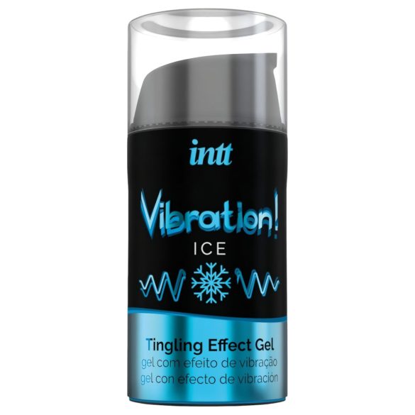 Intt Vibration! - Nestemäinen vibraattori - jää (15 ml)
