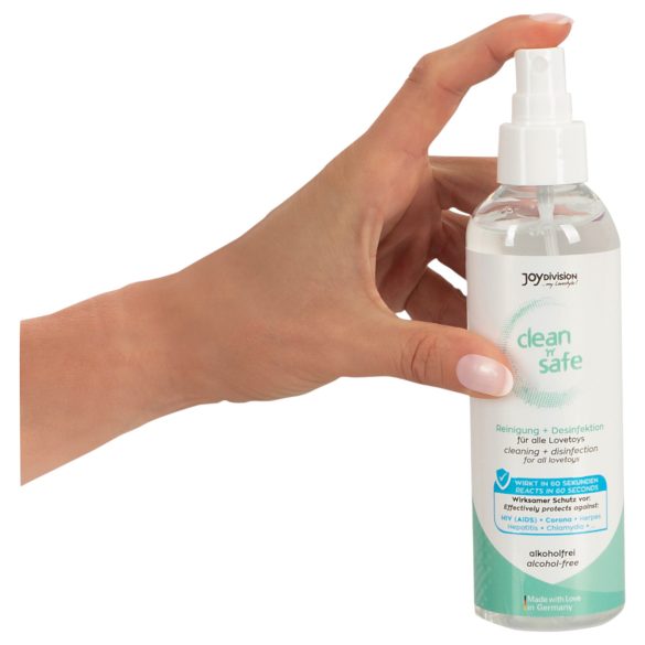 JoyDivision Clean Safe - desinfiointi- ja puhdistussuihke 200ml