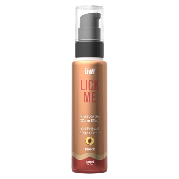 Intt Lick Me - Lämmittävä liukuvoide - Persikka (50ml)
