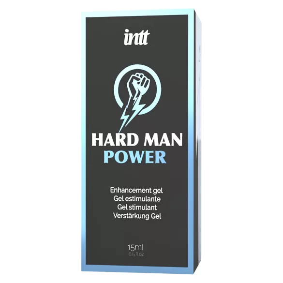 Intt Hard Man Power - miesten stimulointigeeli - 15 ml