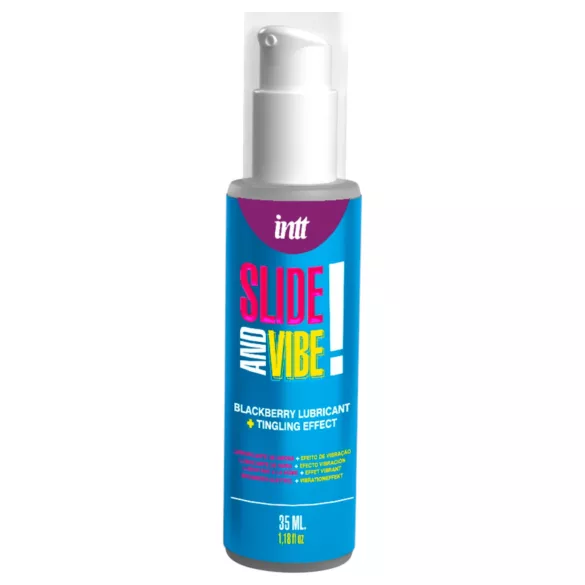 Intt - syötävä kihelmöivä intiimiliukuvoide - karhunvatukka 35ml