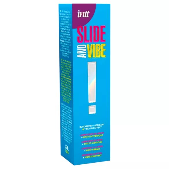 Intt - syötävä kihelmöivä intiimiliukuvoide - karhunvatukka 35ml