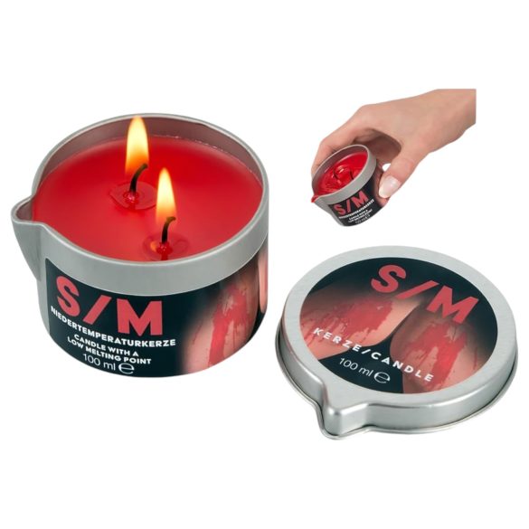 BDSM Kynttilä - parafiinivartalokynttilä (100 ml)