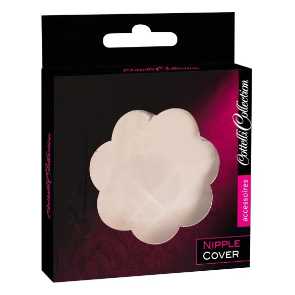 Cottelli nänniteipit - kukka - luonnollinen (12 kpl)