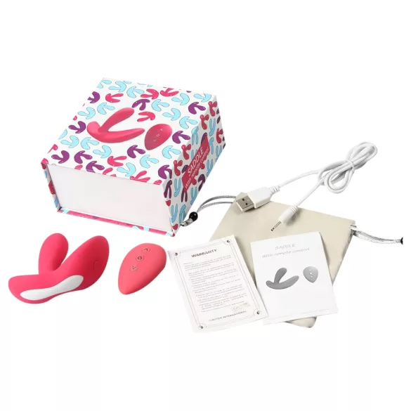 Cotoxo Saddle - etäohjattava prostata-vibraattori - punainen