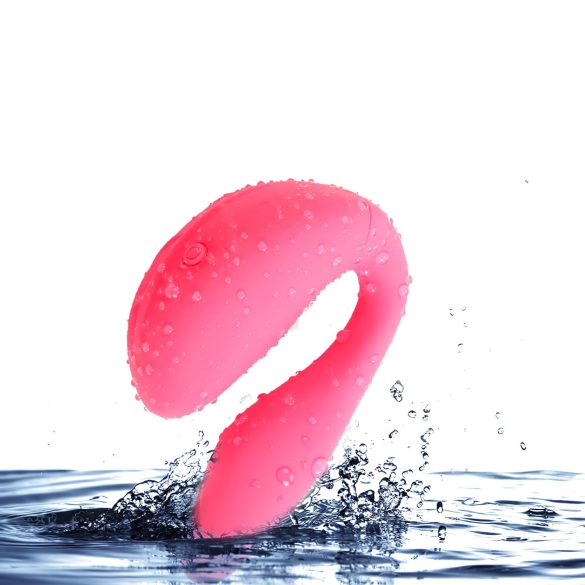 Cotoxo Cupid 2 - kaukosäädettävä parivibraattori - punainen