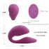 Cotoxo Cupid 2 - kaukosäädinparivibra (violetti)