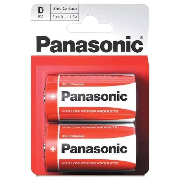 Panasonic - C-paristo R14 - 2 kpl - pitkäikäinen