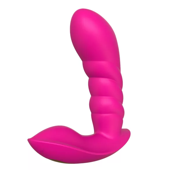 Sunfo - Sovelluksella ohjattava puettava vibraattori (pinkki)