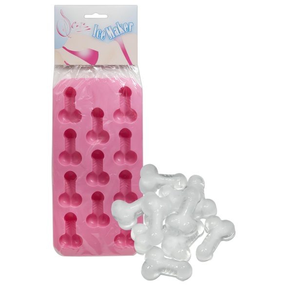 Silikoninen jääpalaforma - penis