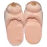 Pehmo - tossut - rintojen muotoiset - beige