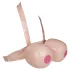Boob Battle - ilmatäytettävä strap-on rintarintataistelu - luonnollinen