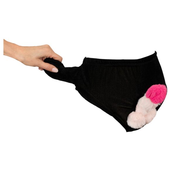 Pumppupenis-alushousut (musta)