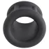 Pulselock Cocktura - uritettu silikoninen penisrengas (musta) - 30 mm