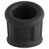 Pulselock Cocktura - uritettu silikoninen penisrengas (musta) - 30 mm