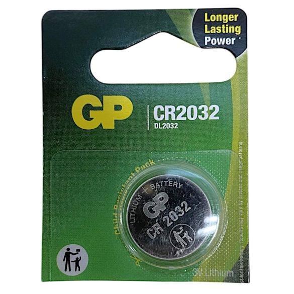 GP-nappiparisto CR2032 (1 kpl)