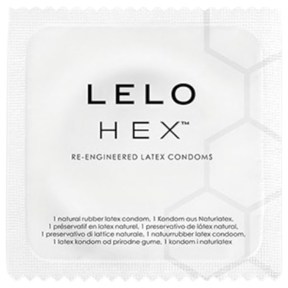 LELO Hex Original - ylellinen kondomi (1 kpl)