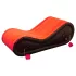 Desirel Magic Pillow - Ilmalla täytettävä BDSM‑seksihuonekalu - käsiraudoilla (punainen)