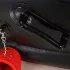 Desirel Magic Pillow - Ilmalla täytettävä BDSM‑seksihuonekalu - käsiraudoilla (punainen)