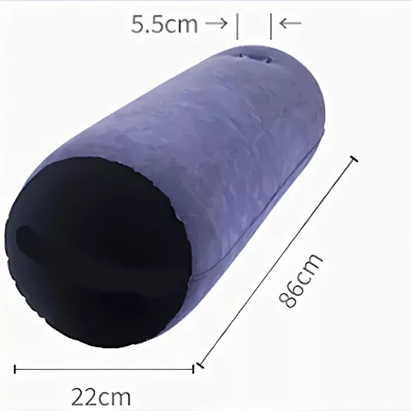 Desirel Magic Pillow - puhal­tettava seksityyny - sylinterimalli (violetti)