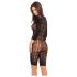 Rene Rofe - lyhyt cat suit (S-L) - musta